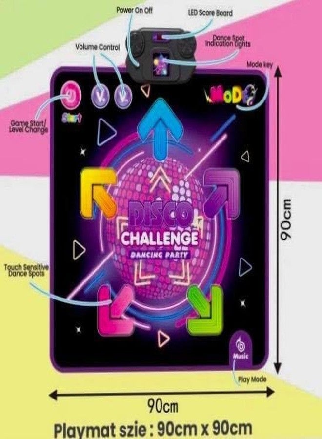 Onecado Kids Dancing Mat, Waterproof Dancing mat, Dance Mat Toy for 3-12 Year Old Girls & Boys - Image 3